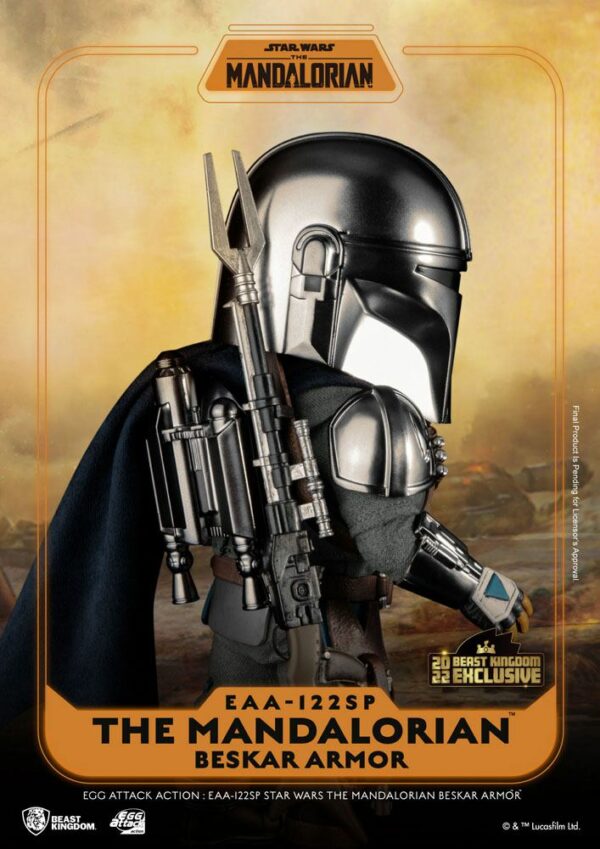 STAR WARS - Figurine Egg Attack The Mandalorian Armure Beskar 17 cm – Image 5