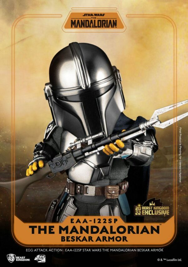 STAR WARS - Figurine Egg Attack The Mandalorian Armure Beskar 17 cm – Image 6