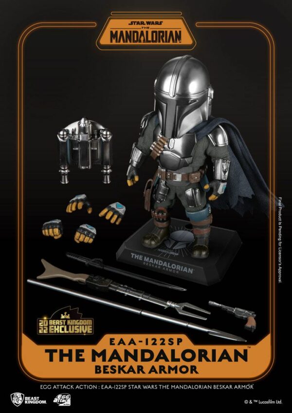 STAR WARS - Figurine Egg Attack The Mandalorian Armure Beskar 17 cm – Image 7