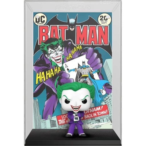 The Joker (Back in Town) Comic Cover - Figurine DC Comics POP! n°07