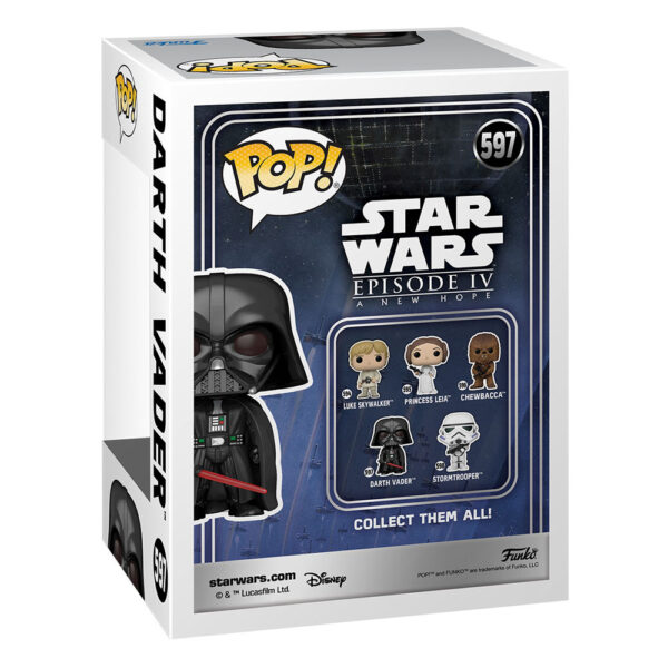 Dark Vador - Figurine Star Wars Funko POP! n°597 – Image 3