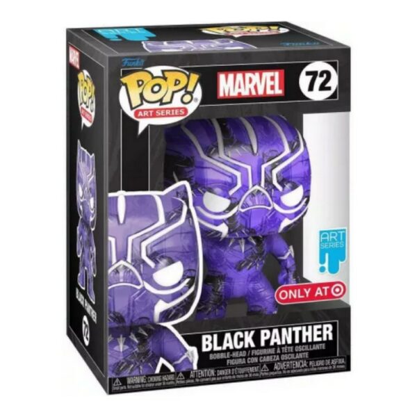 Black Panther Artist Series - Figurine Marvel Funko POP! Special Edition n°75 – Image 2