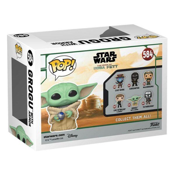 Grogu with Armor - Figurine Star Wars Funko POP! n°584 – Image 3