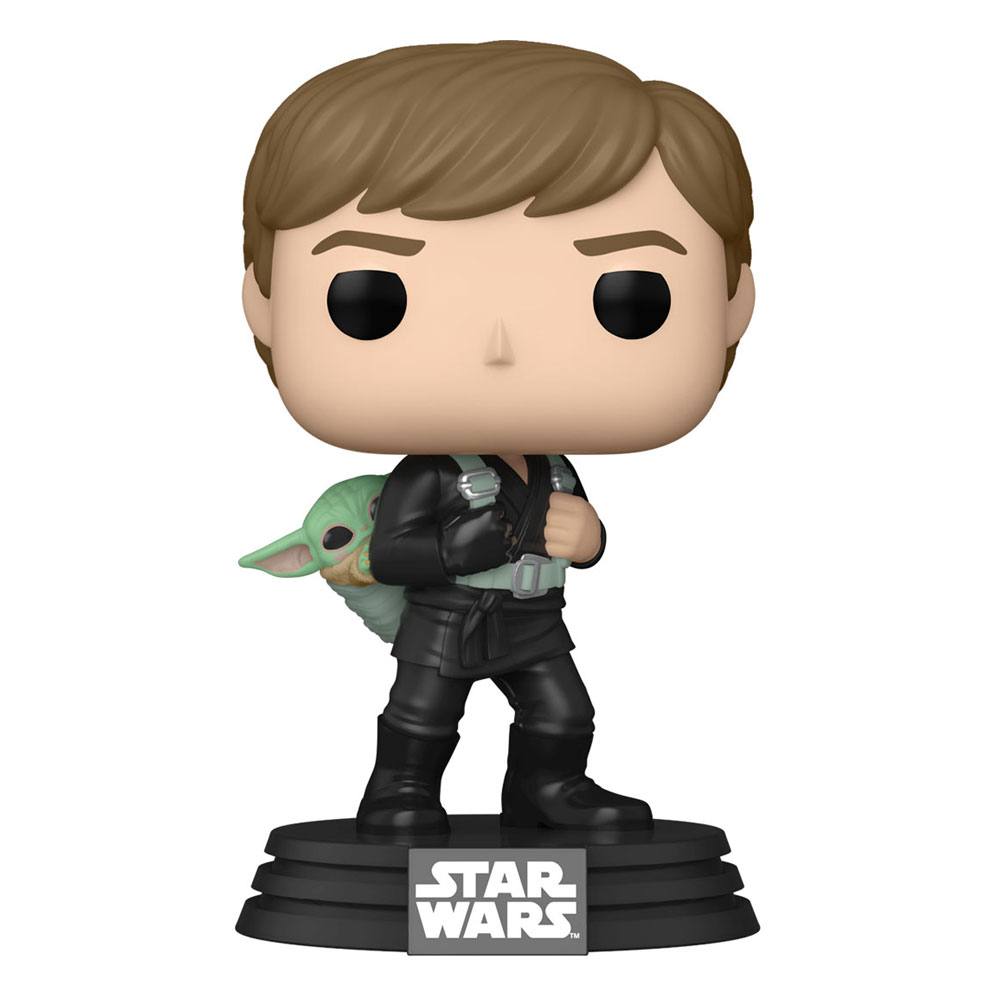 Luke Skywalker & Grogu (Training) - Figurine Star Wars Funko POP! n°583