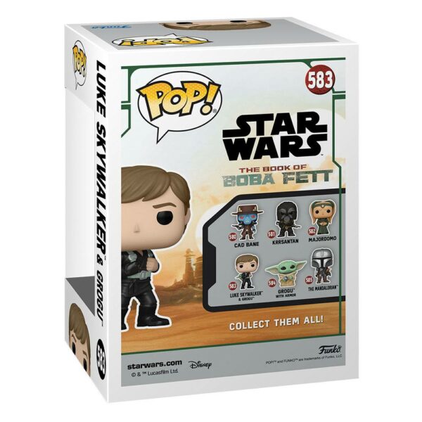 Luke Skywalker & Grogu (Training) - Figurine Star Wars Funko POP! n°583 – Image 3