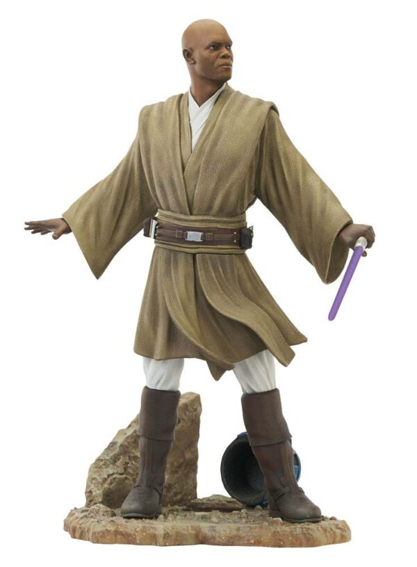 STAR WARS - Statuette Premier Collection Mace Windu (Star Wars Episode II) – Image 2