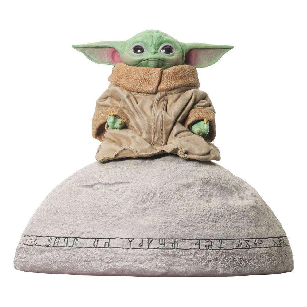 STAR WARS - Statuette Milestones 1/6 Grogu on Seeing Stone (The Mandalorian) 20 cm