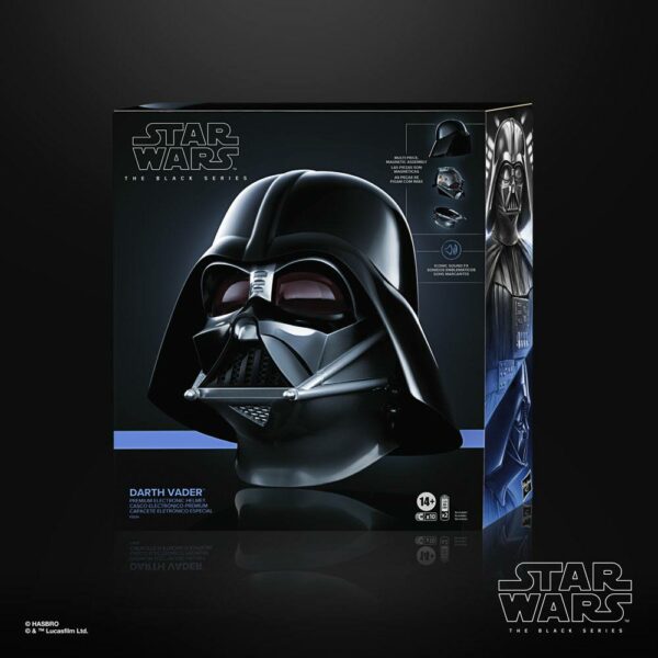 Star Wars Black Series- Réplique 1/1 Casque électronique Dark Vador – Image 2