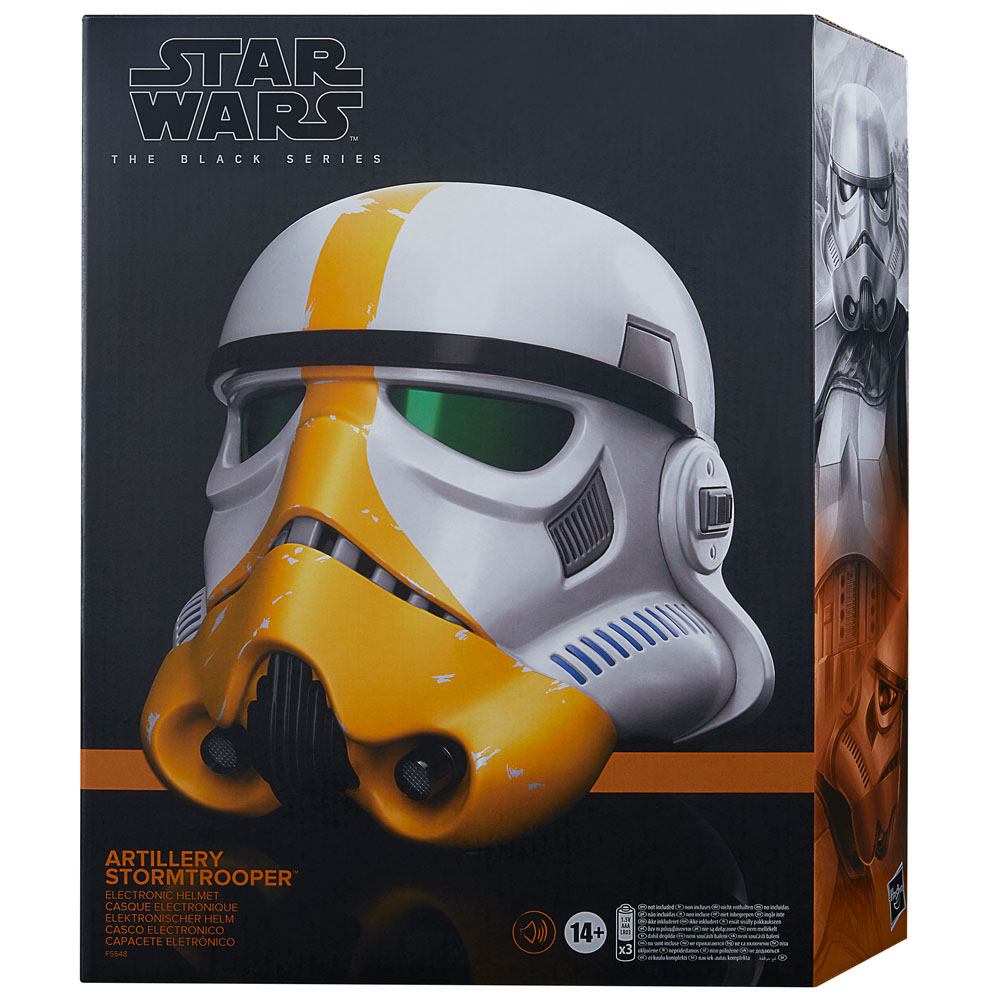 Casque électronique Stormtrooper Premier Ordre 1:1 - +queespadas