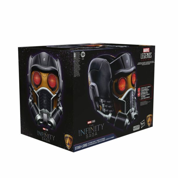Marvel Legends – Réplique 1/1 Casque électronique Star-Lord (The Infinity Saga) – Image 2