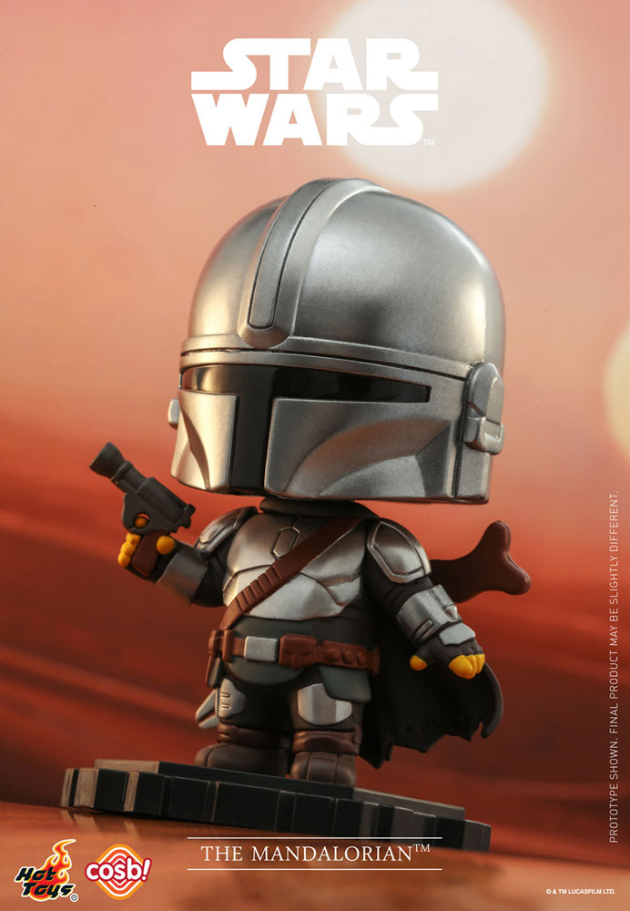 STAR WARS - Figurine Cosbi The Mandalorian 8 cm