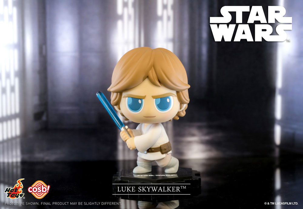 STAR WARS - Figurine Cosbi Luke Skywalker 8 cm