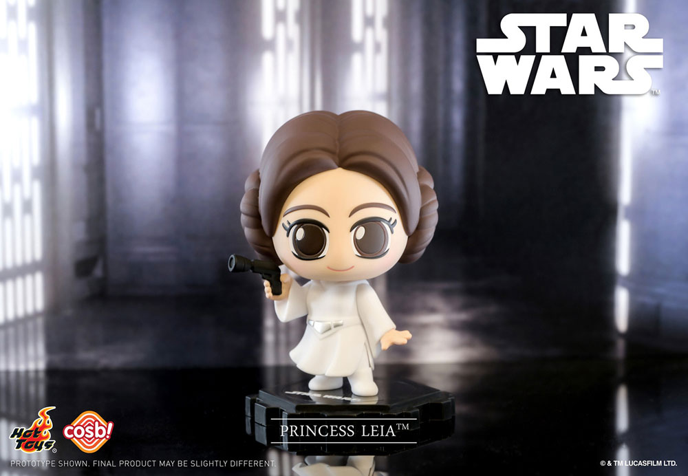 STAR WARS - Figurine Cosbi Princesse Leia 8 cm