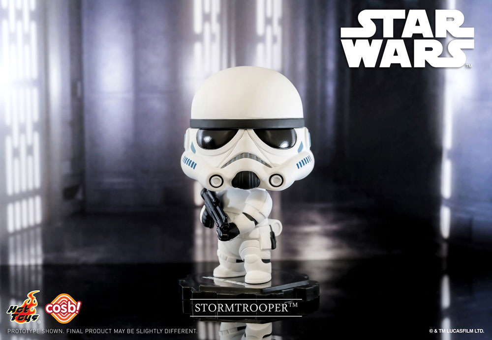 STAR WARS - Figurine Cosbi Stormtrooper 8 cm