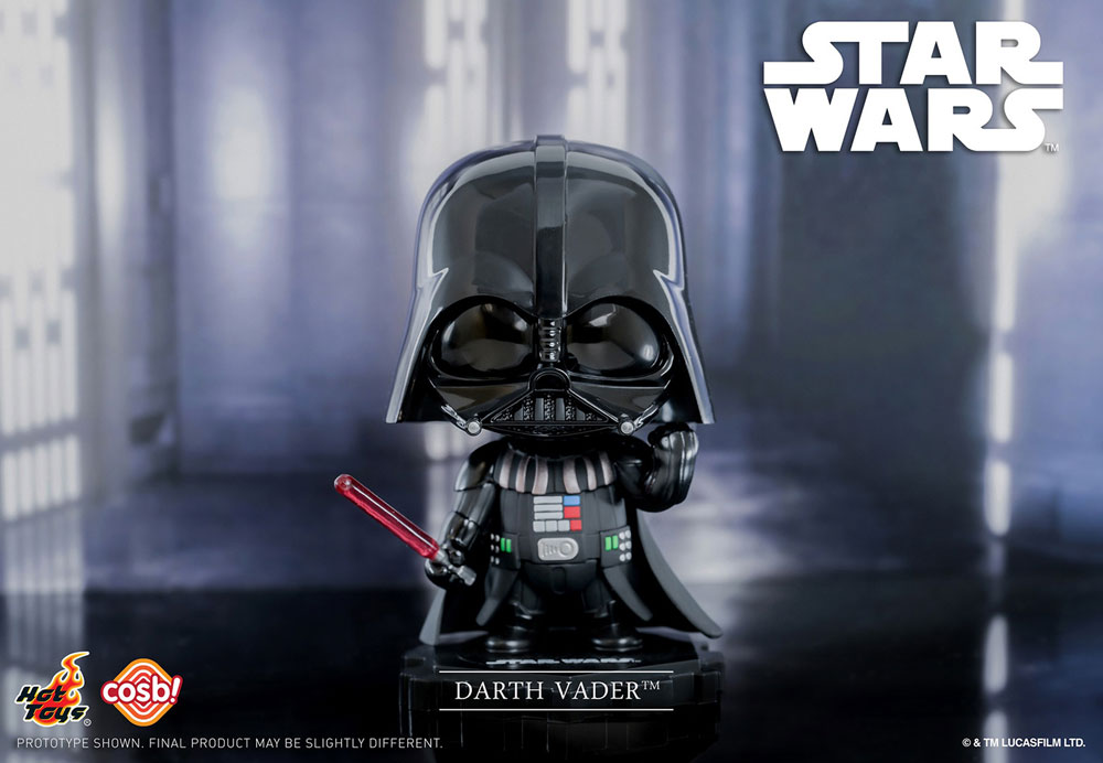 STAR WARS - Figurine Cosbi Dark Vador 8 cm