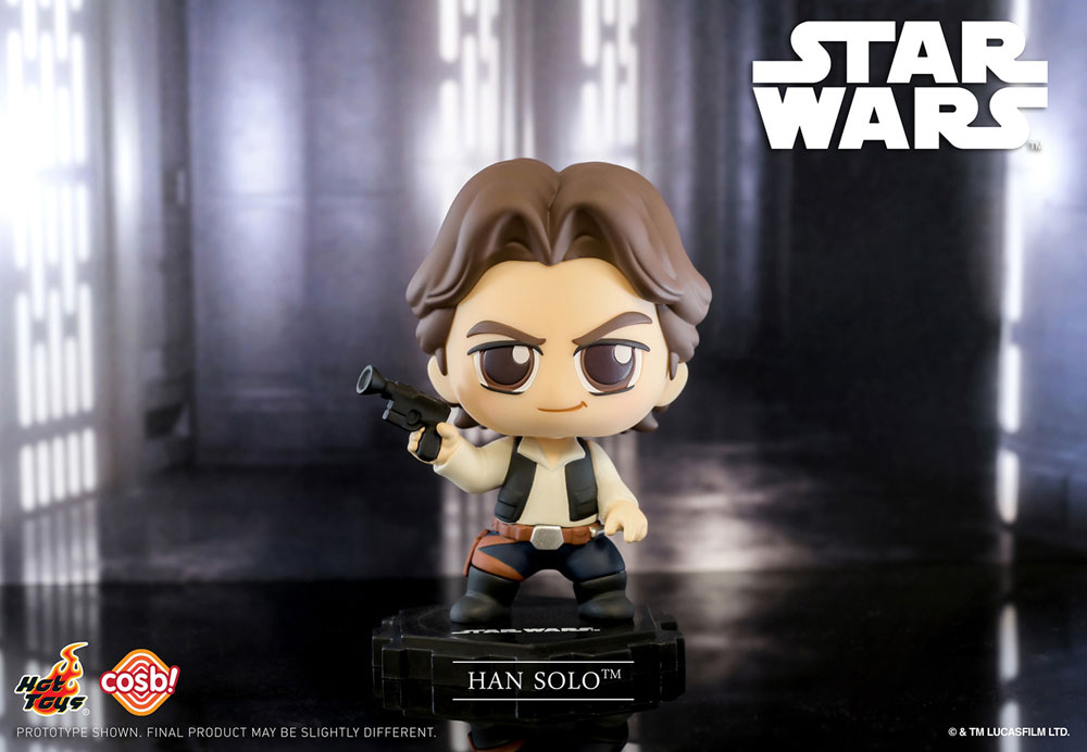 STAR WARS - Figurine Cosbi Han Solo 8 cm