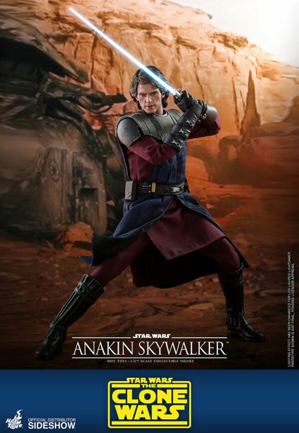 STAR WARS - Figurine 1/6 Anakin Skywalker The Clone Wars 31 cm – Image 4