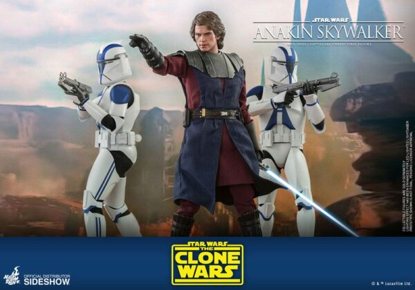 STAR WARS - Figurine 1/6 Anakin Skywalker The Clone Wars 31 cm – Image 6