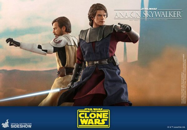 STAR WARS - Figurine 1/6 Anakin Skywalker The Clone Wars 31 cm – Image 7