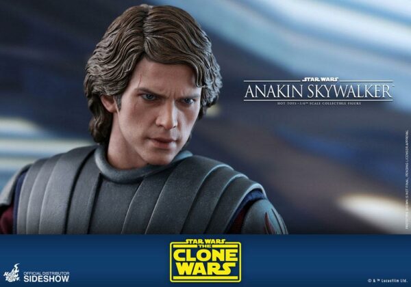STAR WARS - Figurine 1/6 Anakin Skywalker The Clone Wars 31 cm – Image 9
