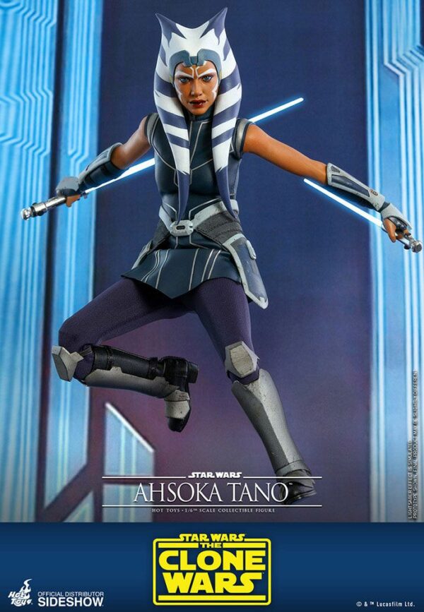 STAR WARS - Figurine 1/6 Ahsoka Tano The Clone Wars 29 cm – Image 3