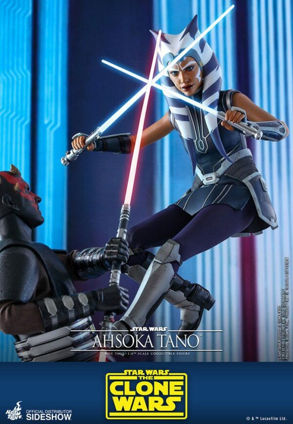 STAR WARS - Figurine 1/6 Ahsoka Tano The Clone Wars 29 cm – Image 8