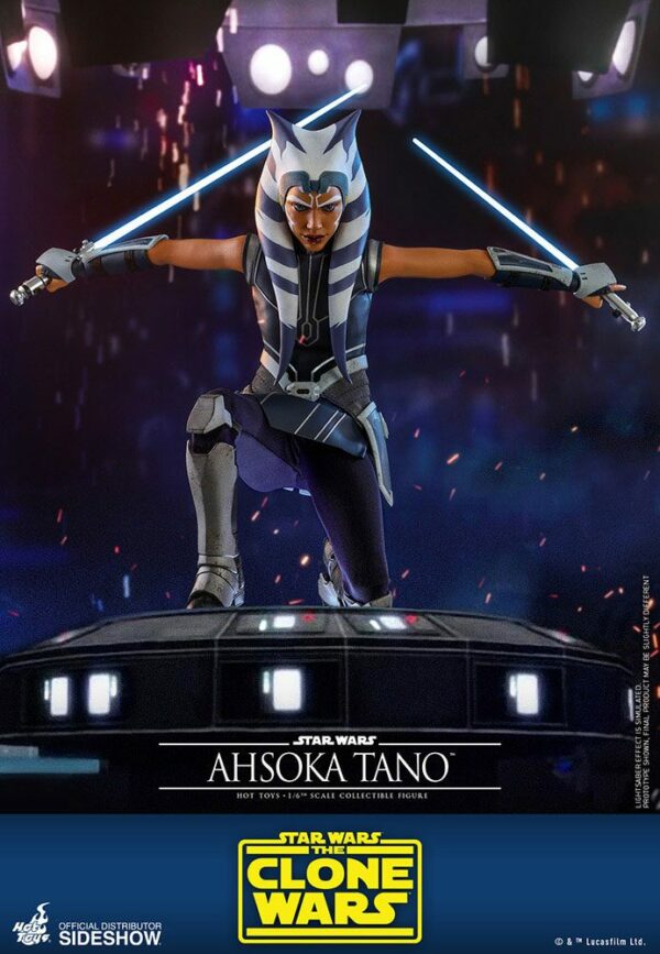 STAR WARS - Figurine 1/6 Ahsoka Tano The Clone Wars 29 cm – Image 9