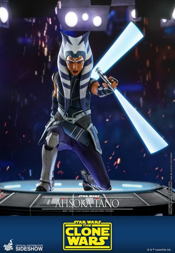 STAR WARS - Figurine 1/6 Ahsoka Tano The Clone Wars 29 cm – Image 10