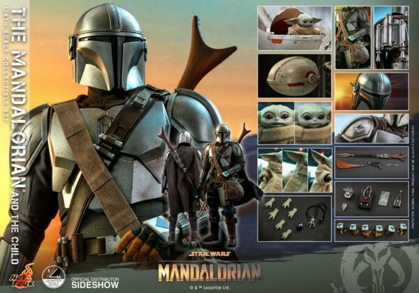 STAR WARS - Pack Figurines 1/4 The Mandalorian & Grogu 46 cm – Image 17