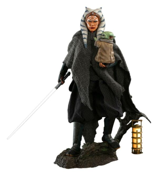 STAR WARS - Pack 2 Figurines 1/6 Ahsoka Tano & Grogu (The Mandalorian) 29 cm – Image 25