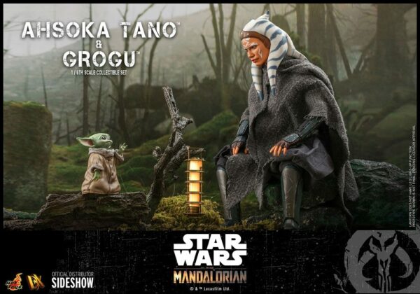 STAR WARS - Pack 2 Figurines 1/6 Ahsoka Tano & Grogu (The Mandalorian) 29 cm – Image 17