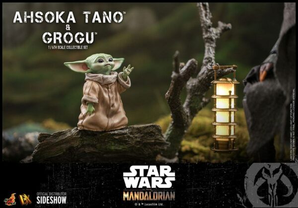STAR WARS - Pack 2 Figurines 1/6 Ahsoka Tano & Grogu (The Mandalorian) 29 cm – Image 18