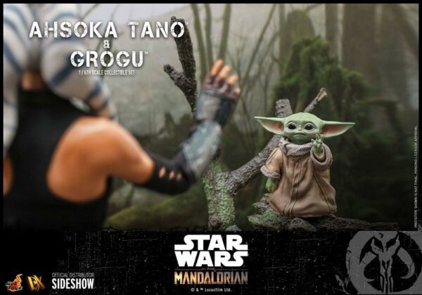 STAR WARS - Pack 2 Figurines 1/6 Ahsoka Tano & Grogu (The Mandalorian) 29 cm – Image 19