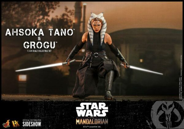 STAR WARS - Pack 2 Figurines 1/6 Ahsoka Tano & Grogu (The Mandalorian) 29 cm – Image 20