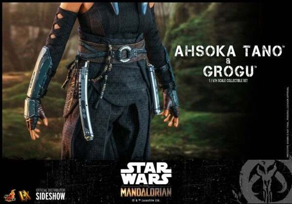 STAR WARS - Pack 2 Figurines 1/6 Ahsoka Tano & Grogu (The Mandalorian) 29 cm – Image 23