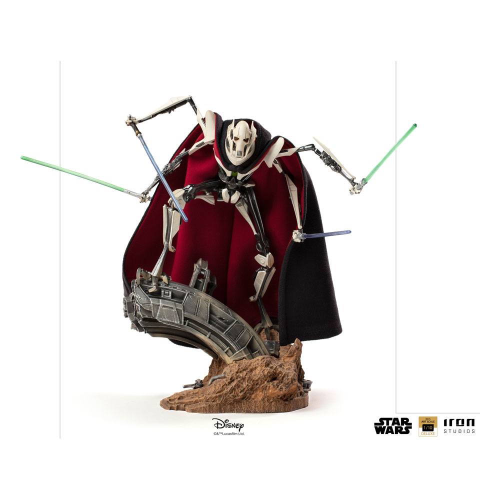 STAR WARS - Statuette 1/10 Deluxe BDS Art Scale General Grievous 33 cm