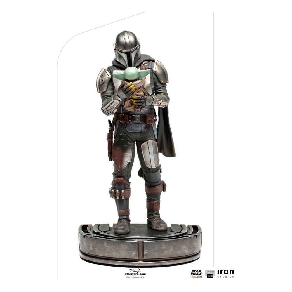 STAR WARS - Statuette 1/10 Art Scale The Mandalorian & Grogu 22 cm