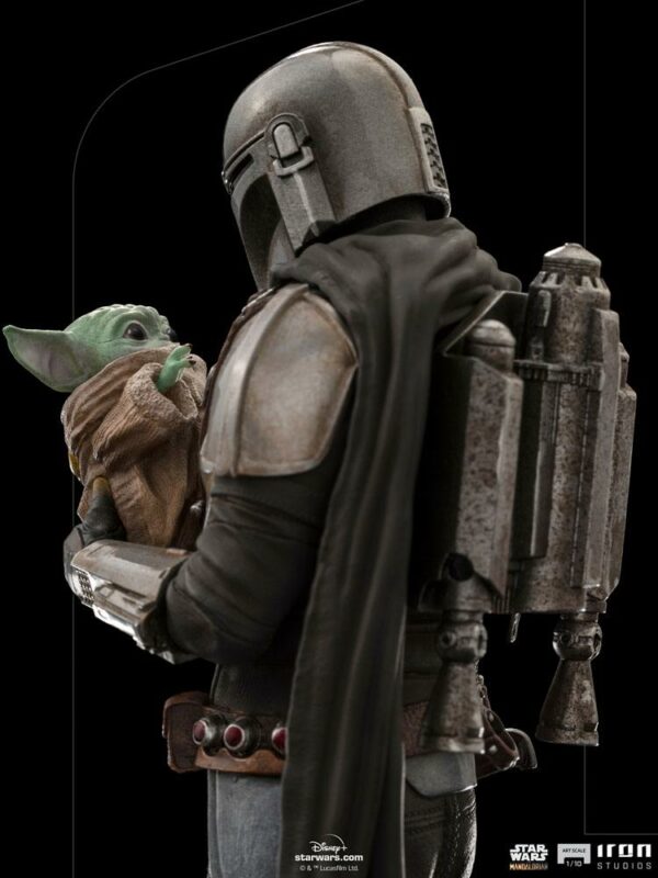 STAR WARS - Statuette 1/10 Art Scale The Mandalorian & Grogu 22 cm – Image 3