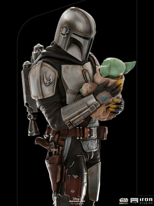 STAR WARS - Statuette 1/10 Art Scale The Mandalorian & Grogu 22 cm – Image 7