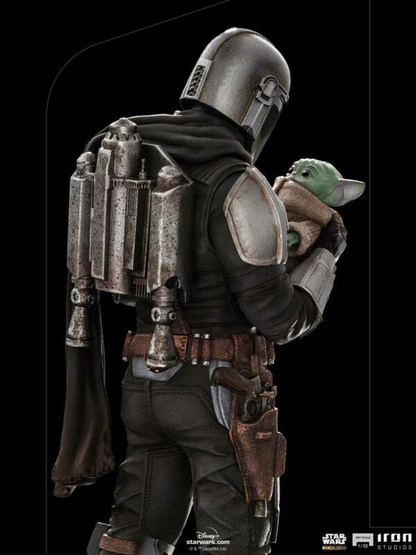 STAR WARS - Statuette 1/10 Art Scale The Mandalorian & Grogu 22 cm – Image 8