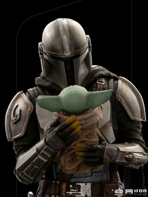 STAR WARS - Statuette 1/10 Art Scale The Mandalorian & Grogu 22 cm – Image 10