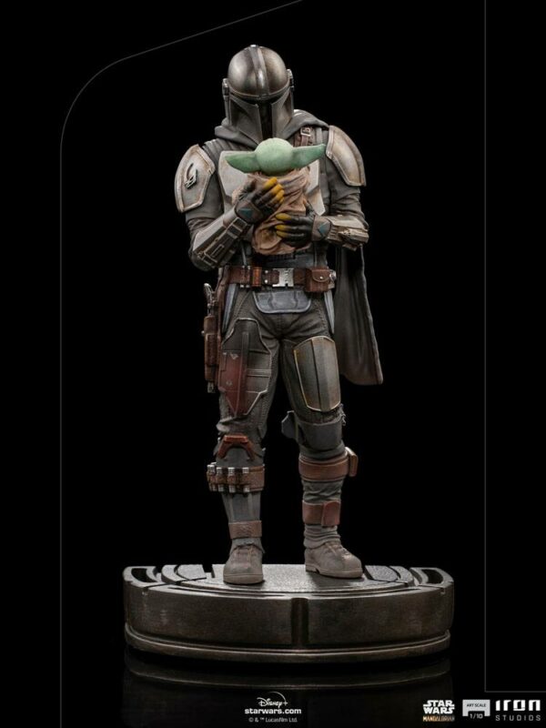 STAR WARS - Statuette 1/10 Art Scale The Mandalorian & Grogu 22 cm – Image 12