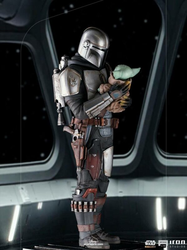 STAR WARS - Statuette 1/10 Art Scale The Mandalorian & Grogu 22 cm – Image 13