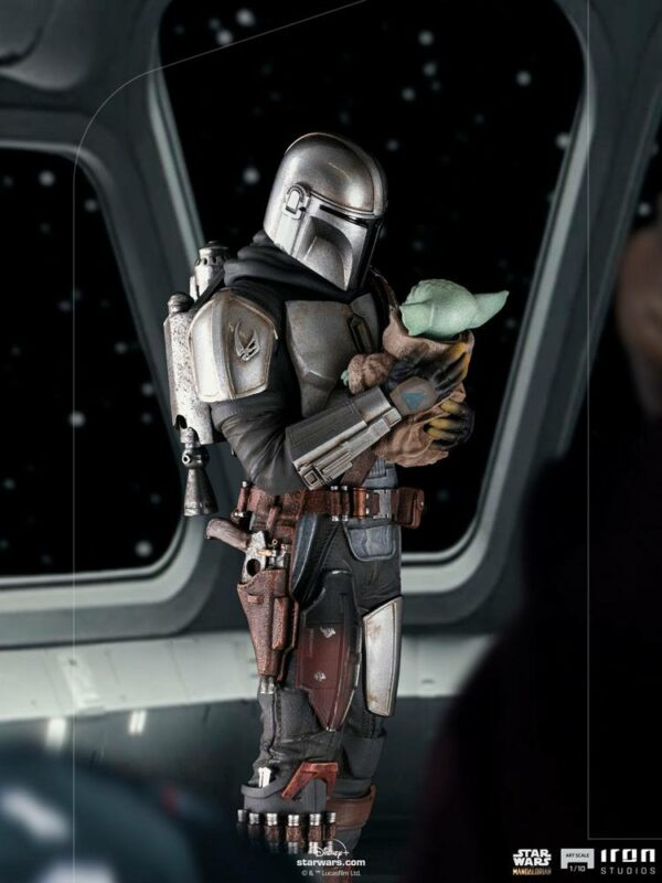 STAR WARS - Statuette 1/10 Art Scale The Mandalorian & Grogu 22 cm – Image 14
