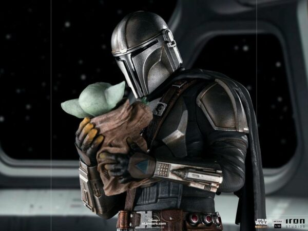 STAR WARS - Statuette 1/10 Art Scale The Mandalorian & Grogu 22 cm – Image 15