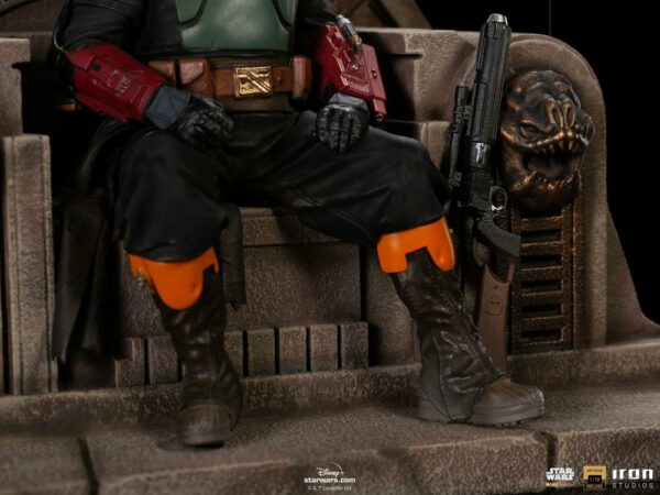 STAR WARS - Statuette 1/10 Deluxe Art Scale Boba Fett (The Mandalorian) 18 cm – Image 7