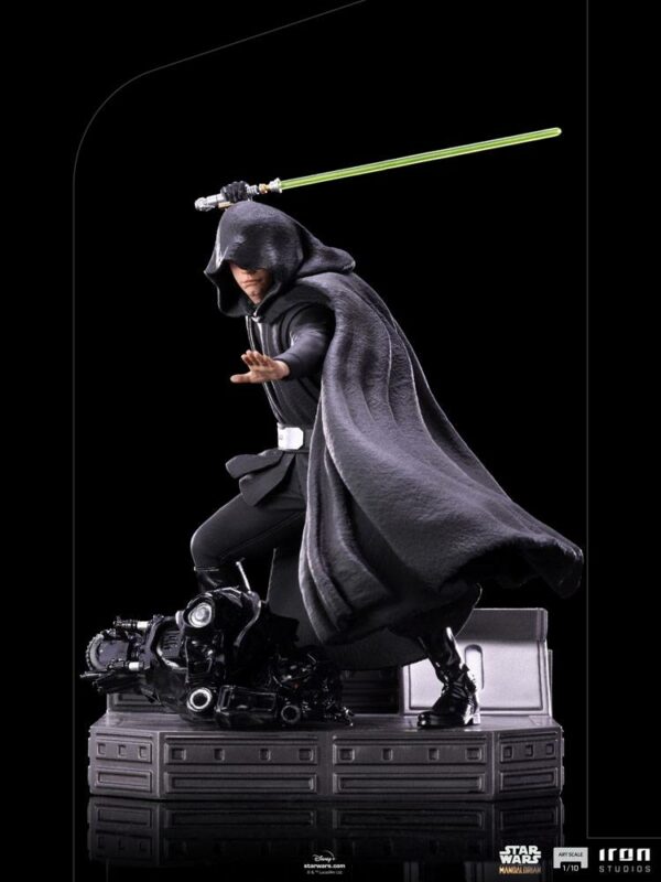 STAR WARS - Statuette 1/10 BDS Art Scale Luke Skywalker (Combat Version) The Mandalorian 24 cm – Image 2