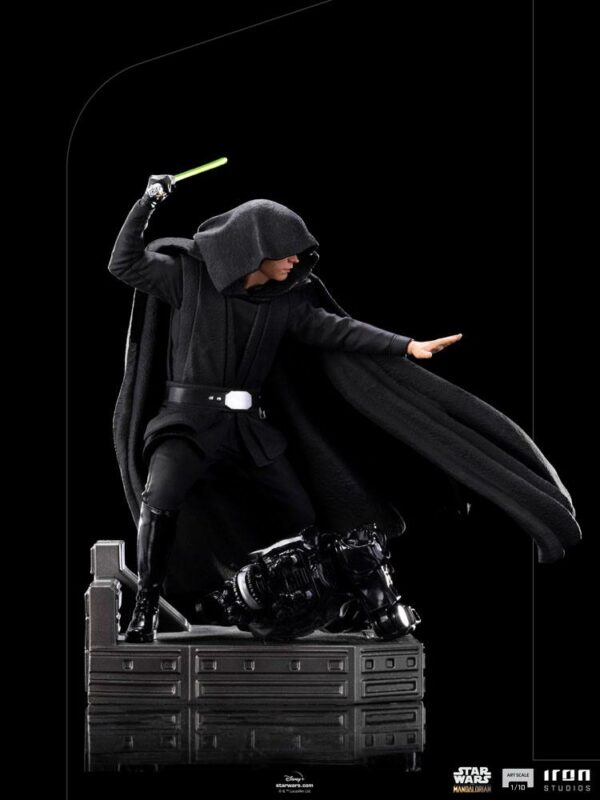 STAR WARS - Statuette 1/10 BDS Art Scale Luke Skywalker (Combat Version) The Mandalorian 24 cm – Image 6