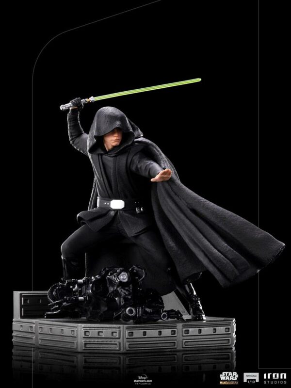 STAR WARS - Statuette 1/10 BDS Art Scale Luke Skywalker (Combat Version) The Mandalorian 24 cm – Image 7