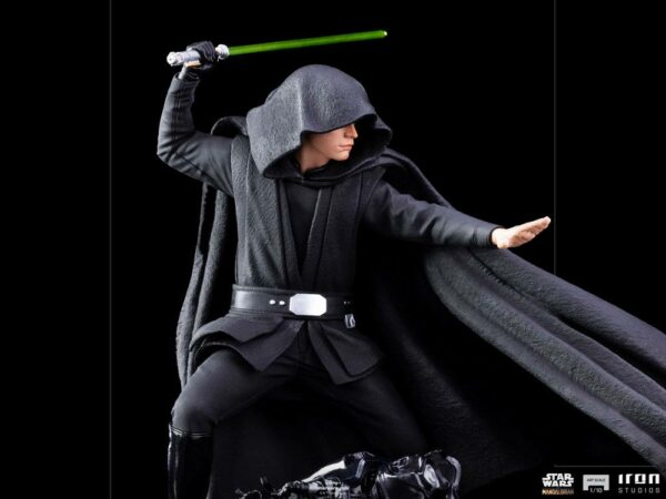 STAR WARS - Statuette 1/10 BDS Art Scale Luke Skywalker (Combat Version) The Mandalorian 24 cm – Image 10